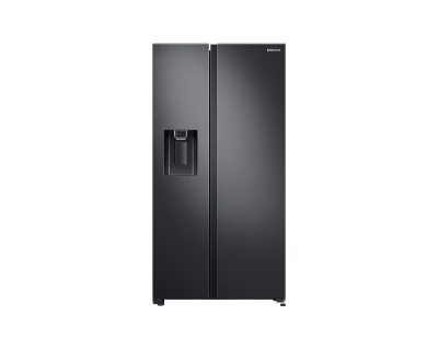 SAMSUNG 635LTR SIDE BY SIDE REFRIGERATOR WITH DISPENSER : RS64R5111M9